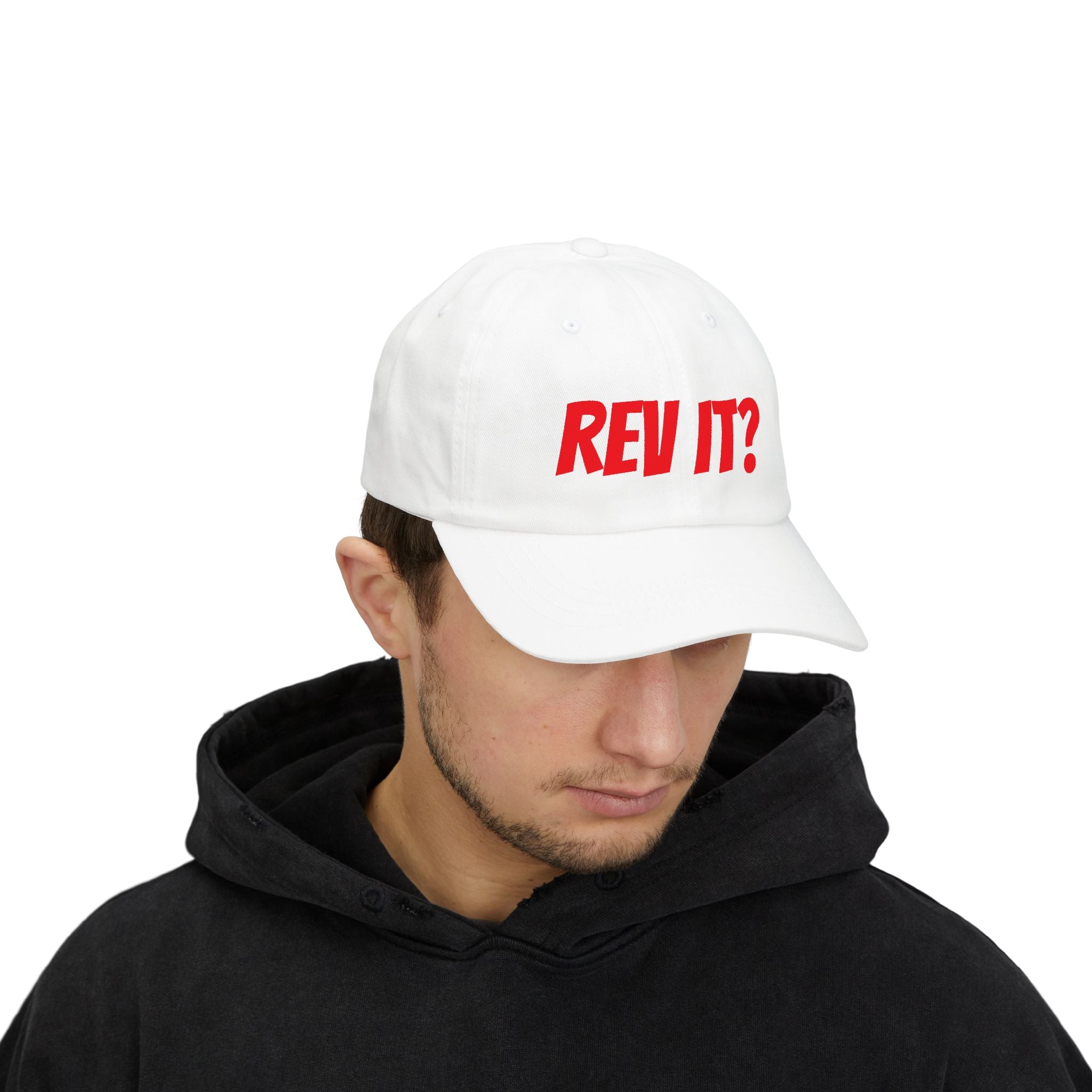 REV IT? Dad Cap | Racing Phrase Baseball Hat