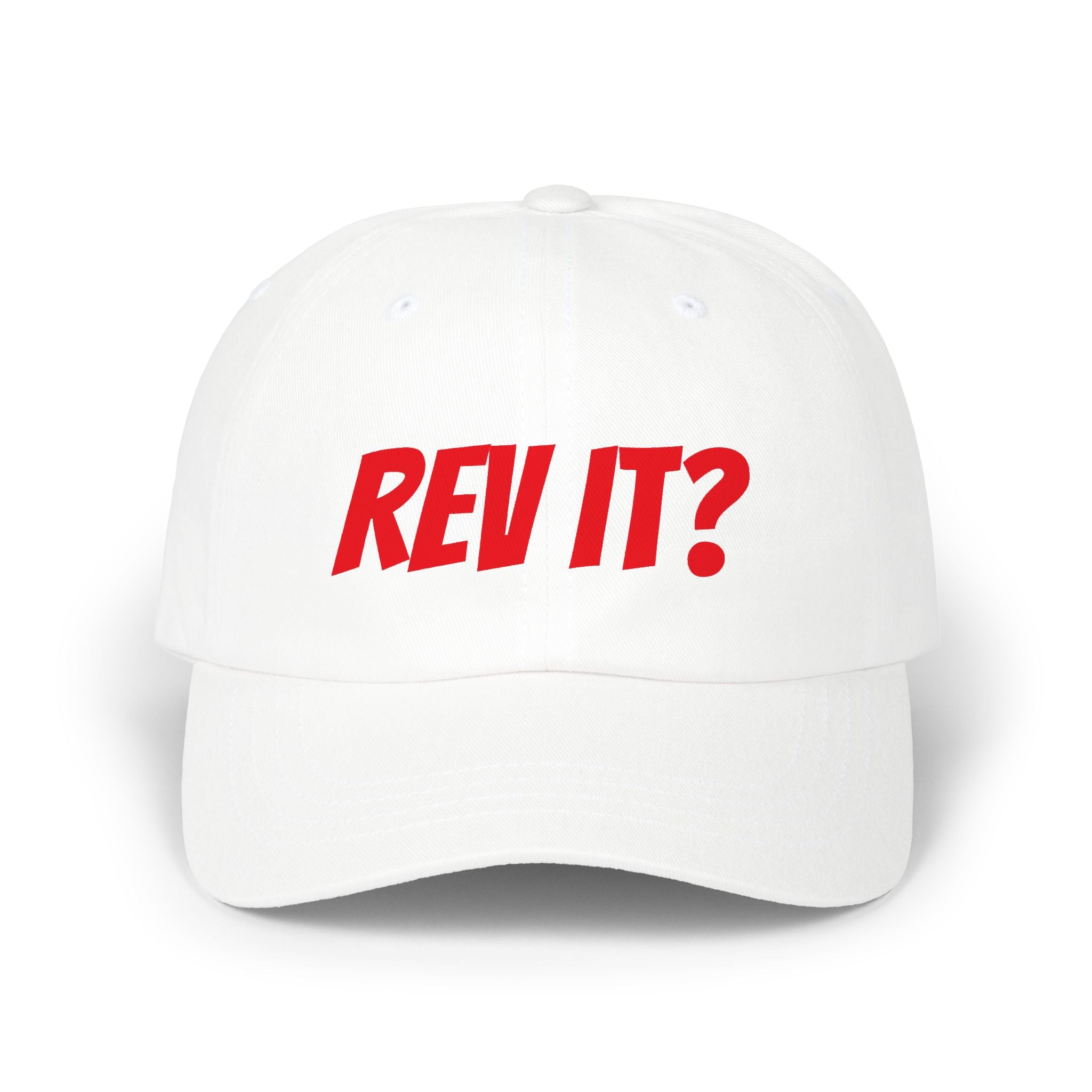 REV IT? Dad Cap | Racing Phrase Baseball Hat