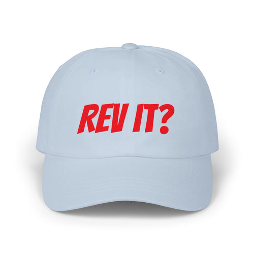 REV IT? Dad Cap | Racing Phrase Baseball Hat