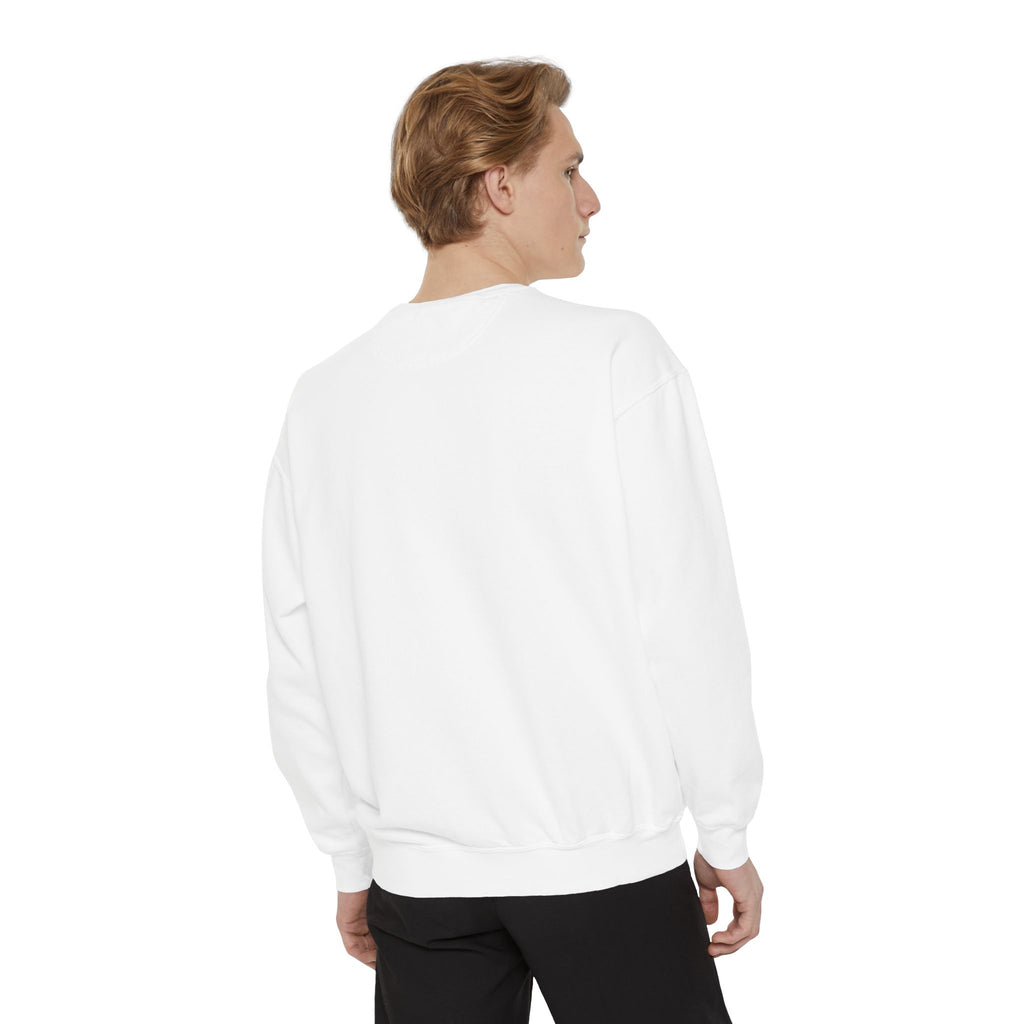 Redchaser Brand Name Unisex Garment-Dyed Sweatshirt