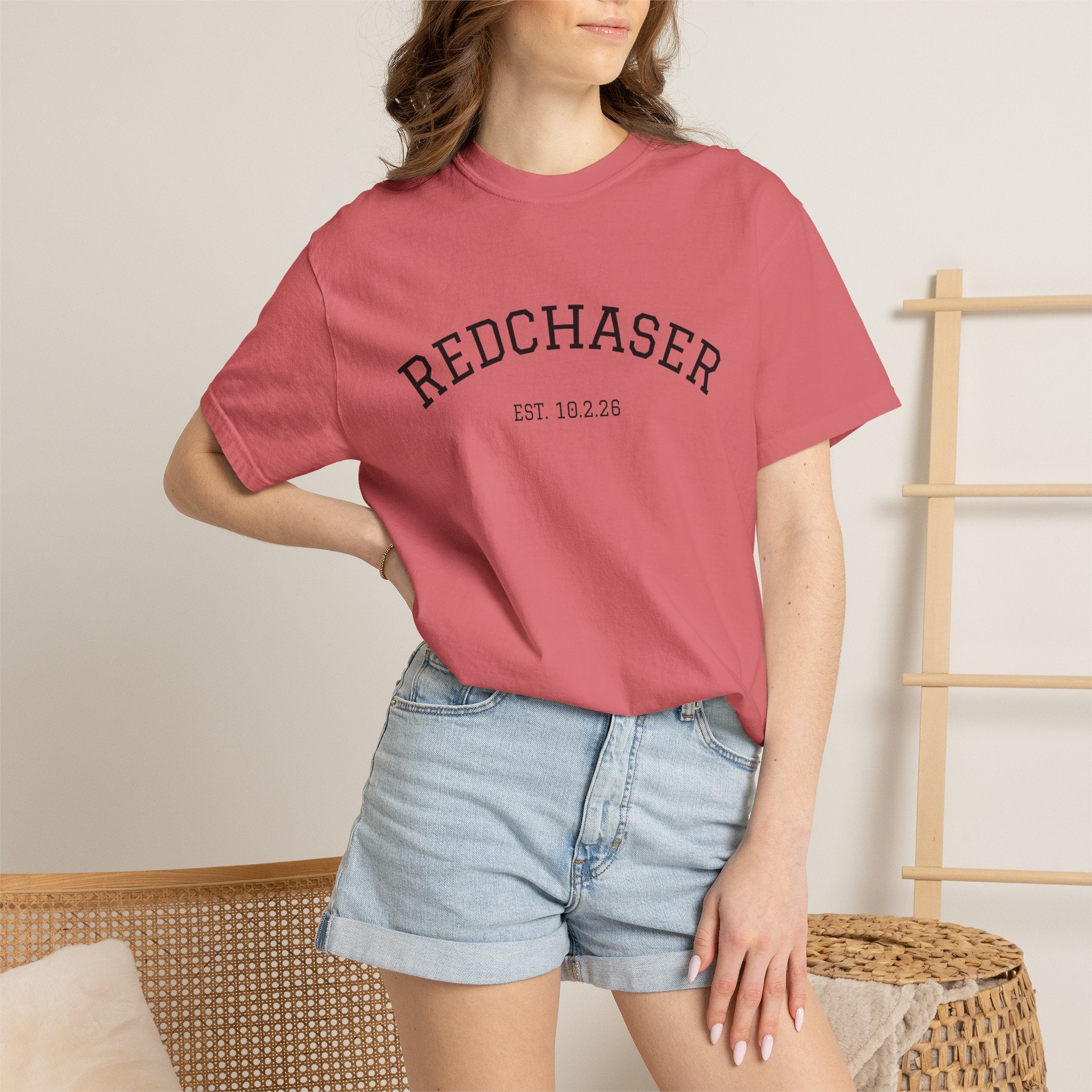 Redchaser end of year exclusive T-shirt | vintage collegiate style