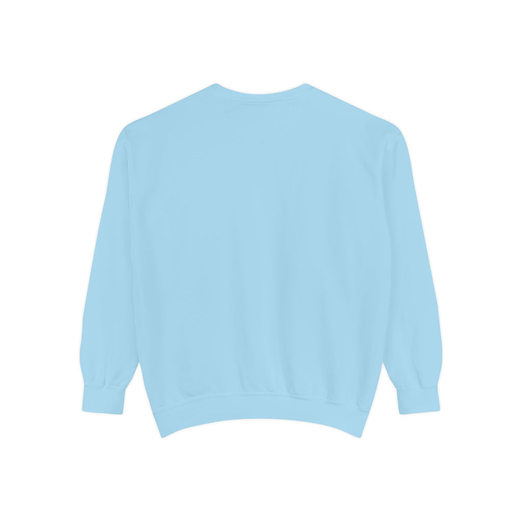 Redchaser Brand Name Unisex Garment-Dyed Sweatshirt