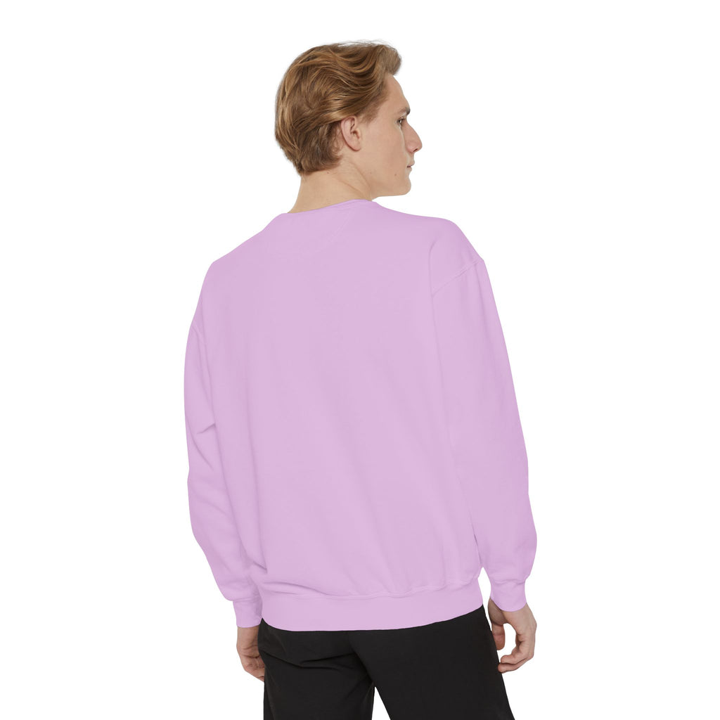 Redchaser Brand Name Unisex Garment-Dyed Sweatshirt