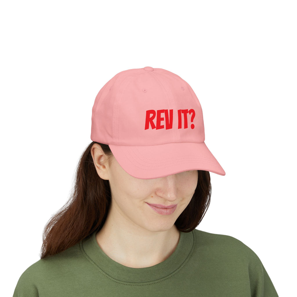 REV IT? Dad Cap | Racing Phrase Baseball Hat