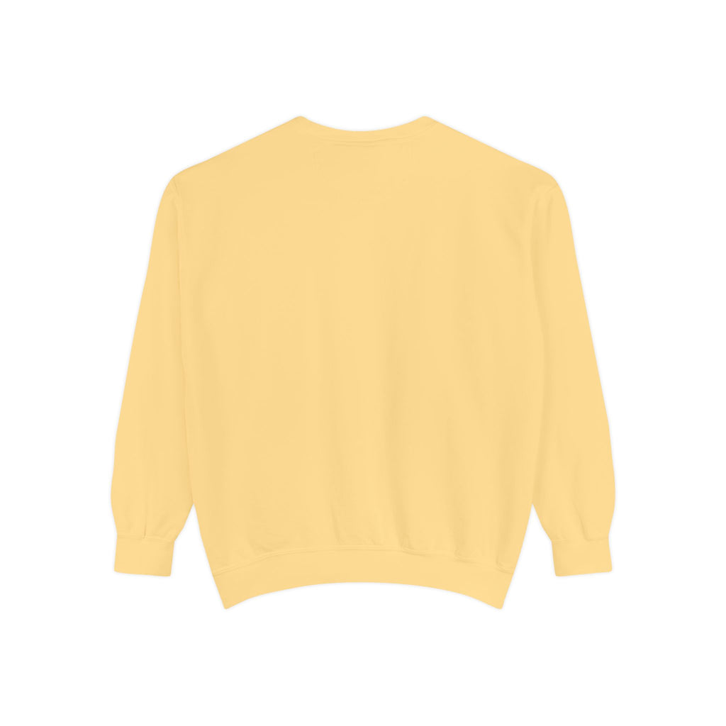 Redchaser Brand Name Unisex Garment-Dyed Sweatshirt