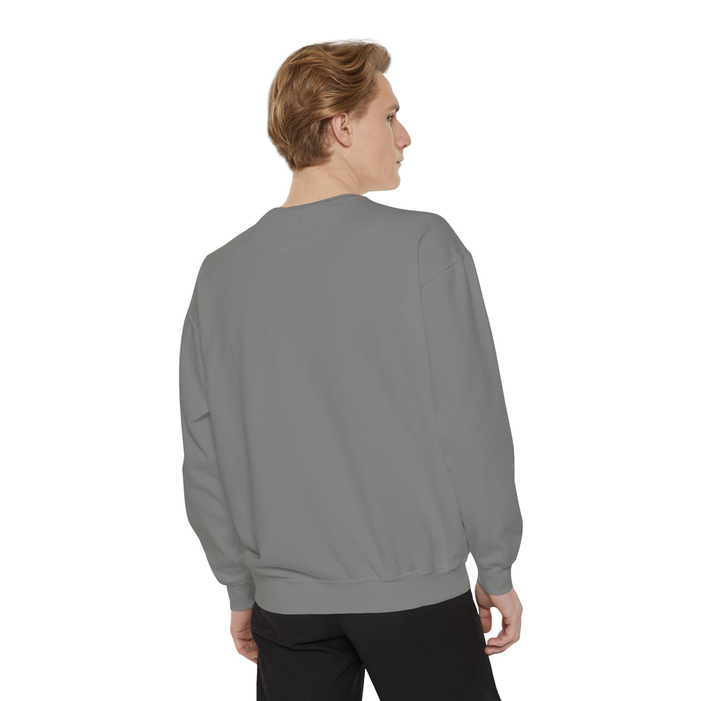 Redchaser Brand Name Unisex Garment-Dyed Sweatshirt